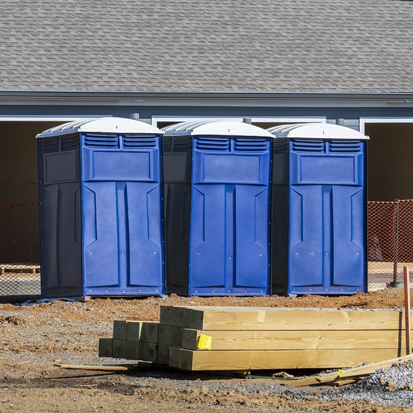 what is the cost difference between standard and deluxe porta potty rentals in Dorchester Nebraska